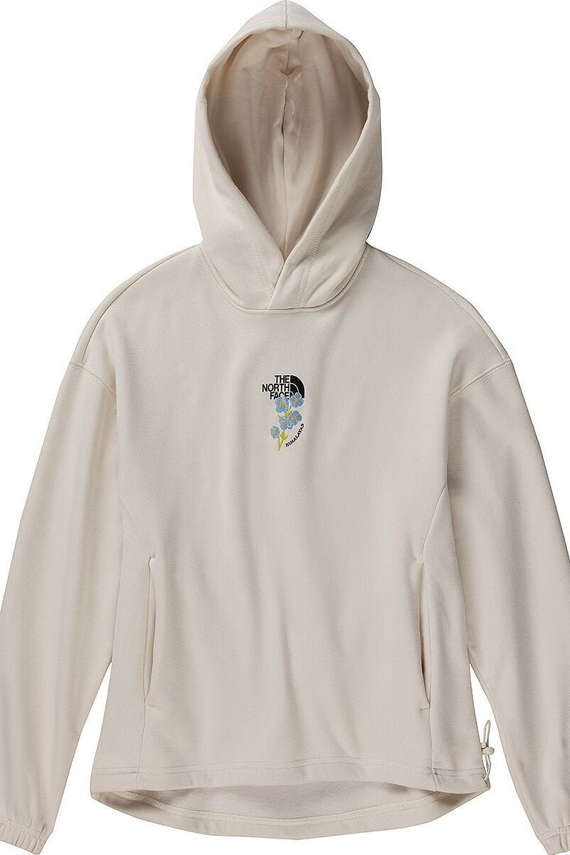 TNF W's Places We Love Hoodie: Himalayan Blue Flower
