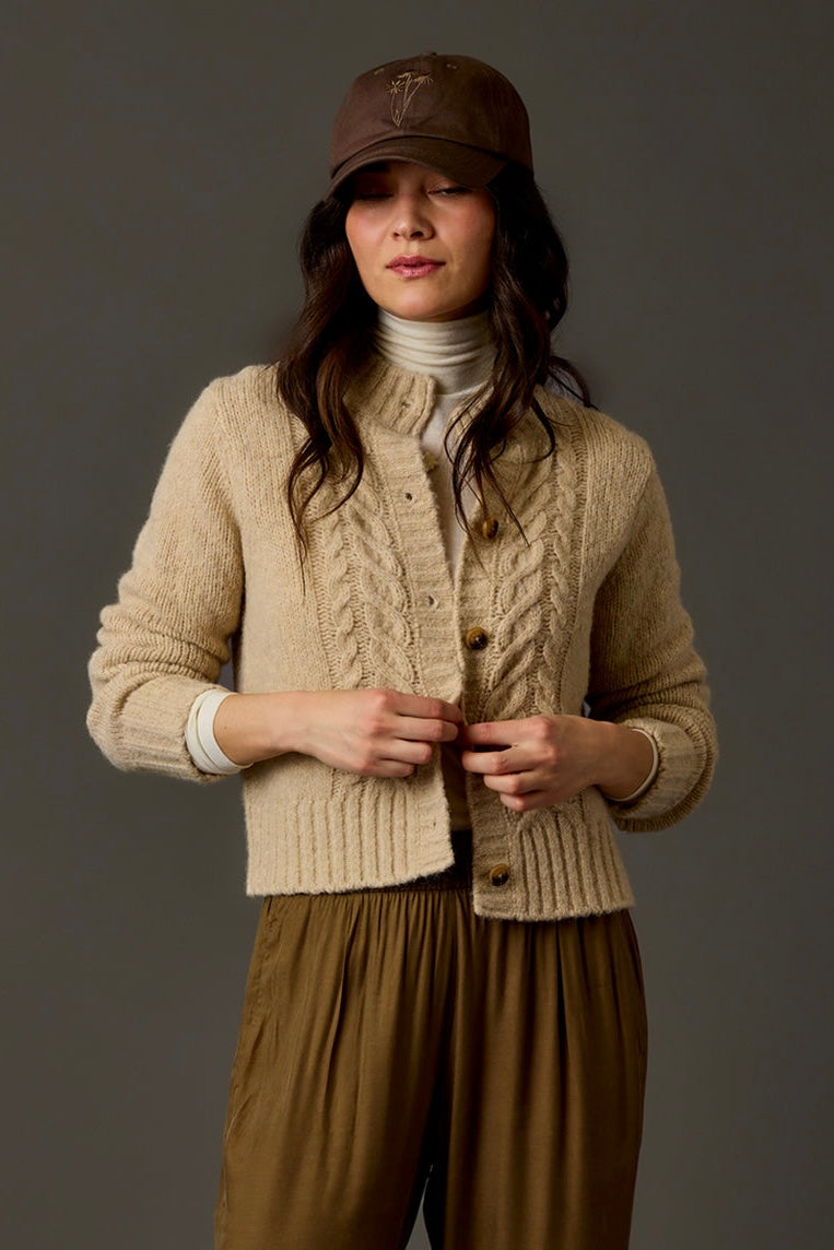 Poppy Cropped Cardigan