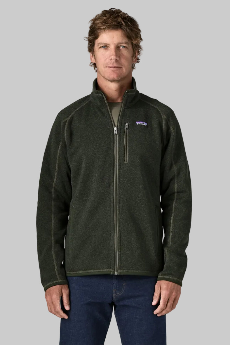 Patagonia M's Better Sweater Fleece Jacket-Old Growth Green