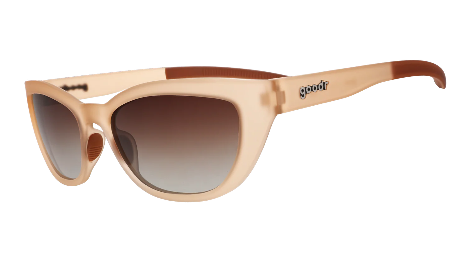 Goodr Cheetah G Sunglasses: Sand in Every Crevice