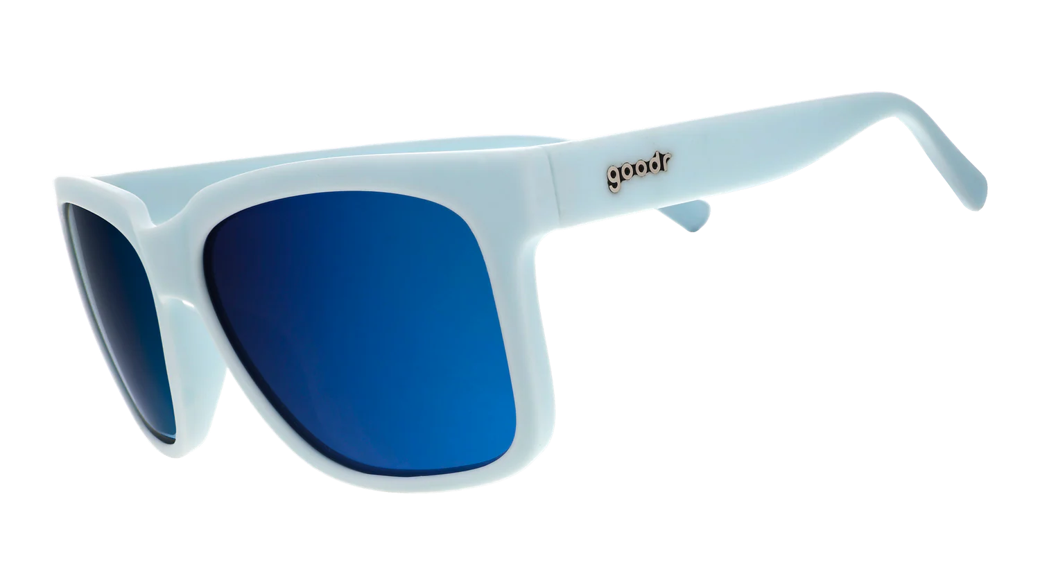 Goodr Tidal G Floats in Water Sunglasses: Sea Foam Party Favor