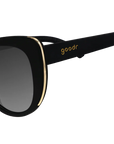 Goodr Glam G Sunglasses: It's Noir, Darling