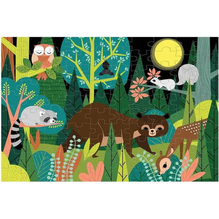 Glow in the Dark Puzzle: 100 Piece