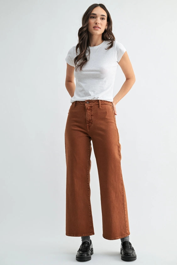 Rust Denim Trouser