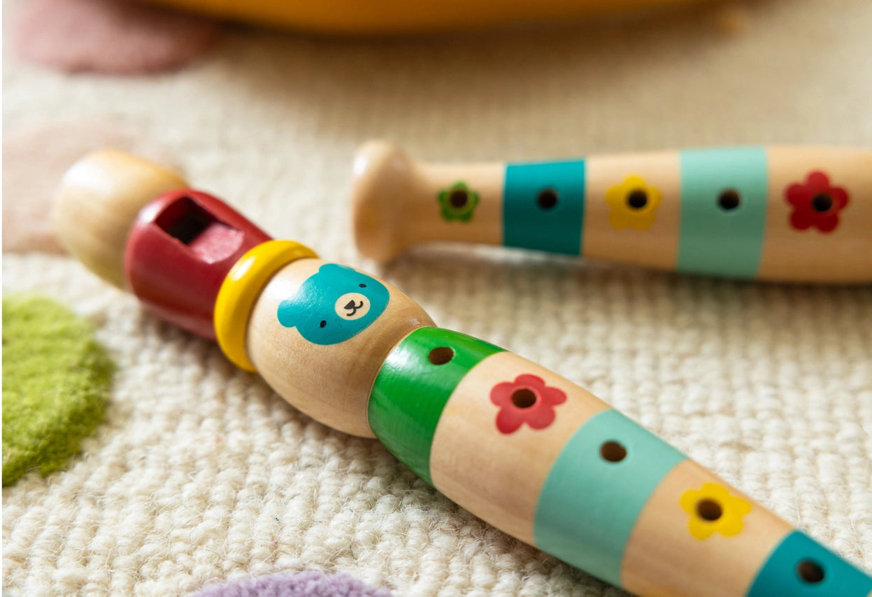 Petit Collage Wooden Recorder