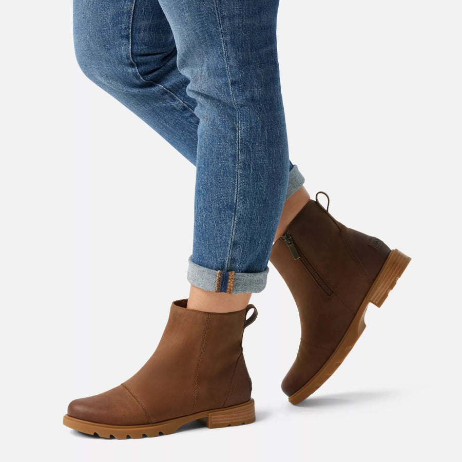 Sorel Emelie III Zip Waterproof Leather