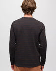 Prana Men's Ronnie Crew II: Stormy Night Stripe