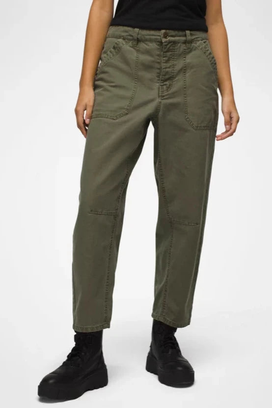 Prana Melrose Barrel Leg Pant - Rye Green