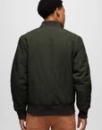 Encinitas Men's Bomber Jacket: Nori