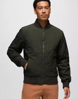 Encinitas Men's Bomber Jacket: Nori