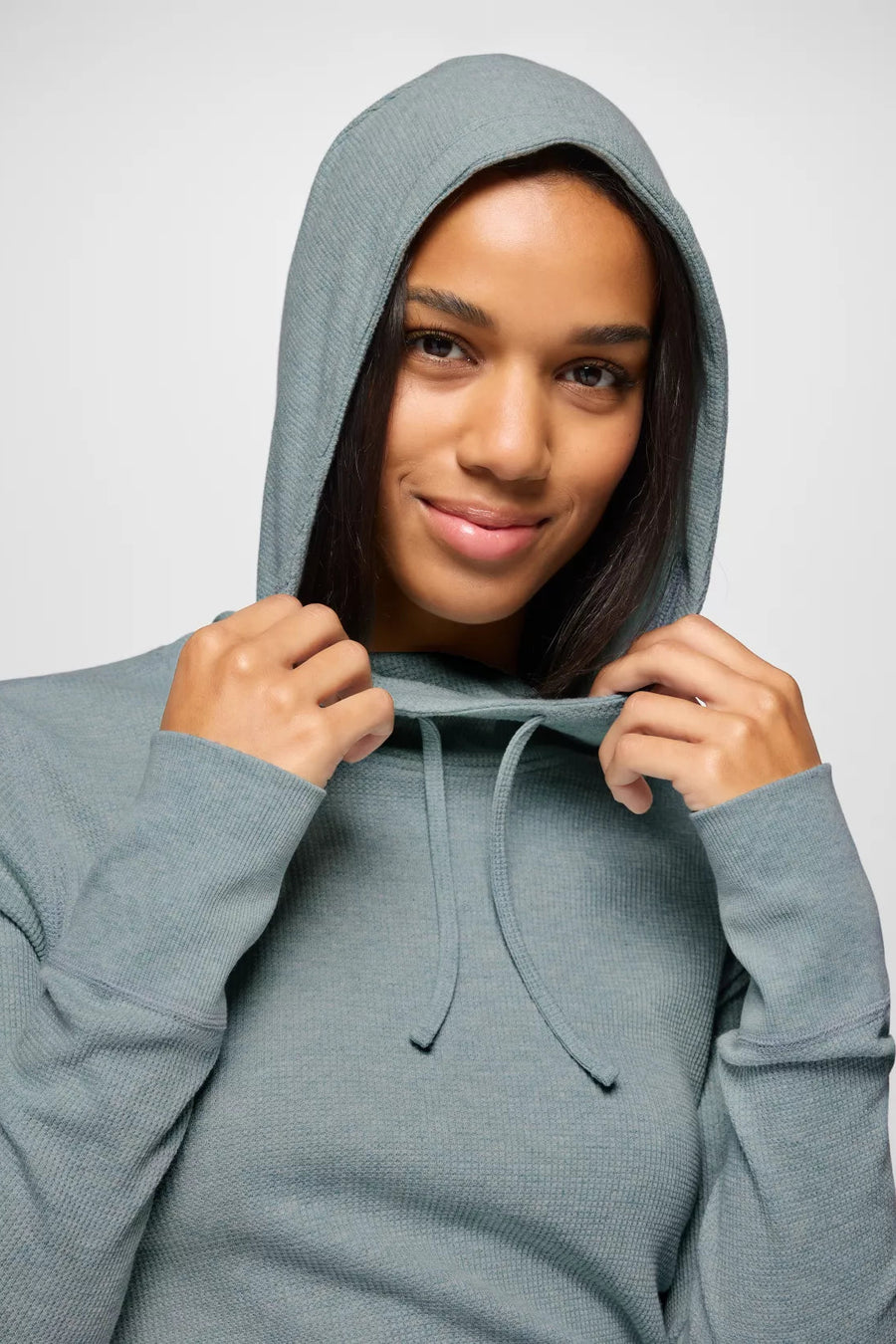 Prana Touchstone Waffle-Knit Hoodie
