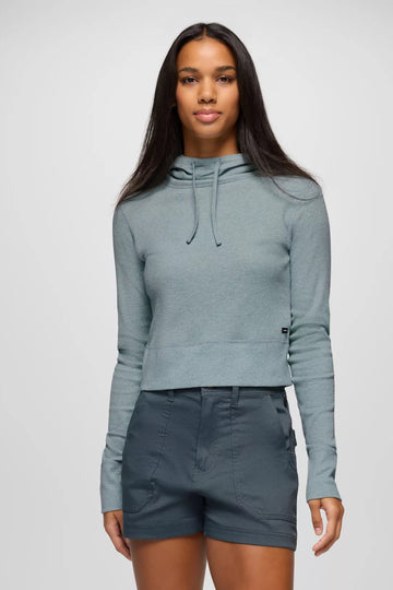 Prana Touchstone Waffle-Knit Hoodie
