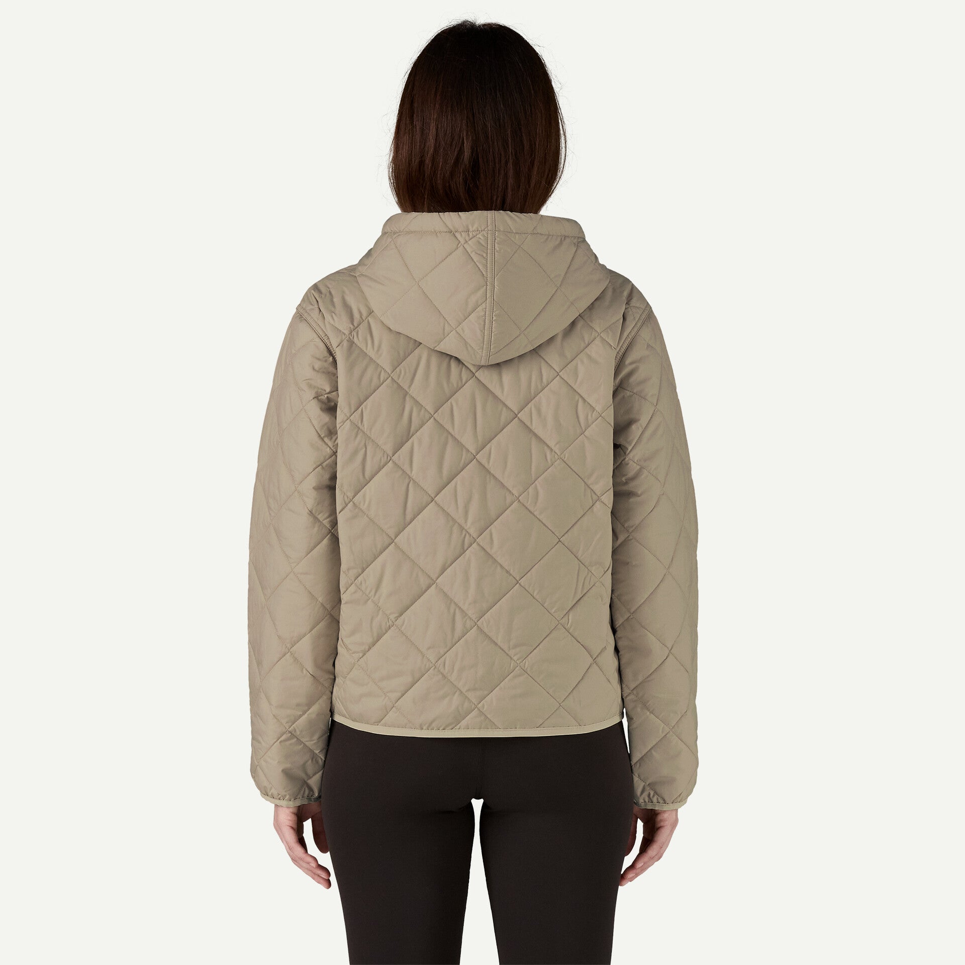 Patagonia W's Diamond Quilted Bomber Hoody: Barnacle Blue