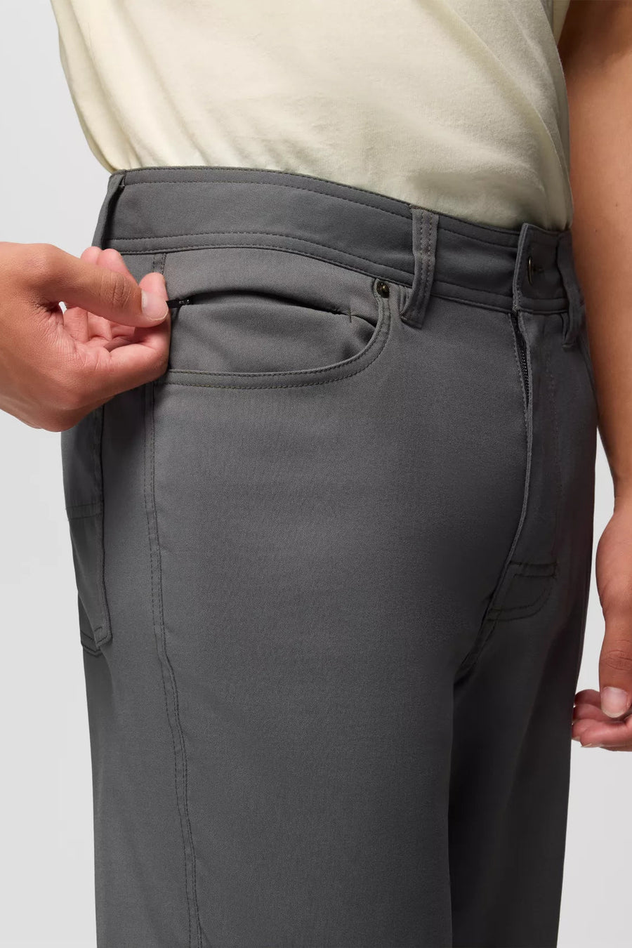 Prana Stretch Zion 5 Pocket Short 8"