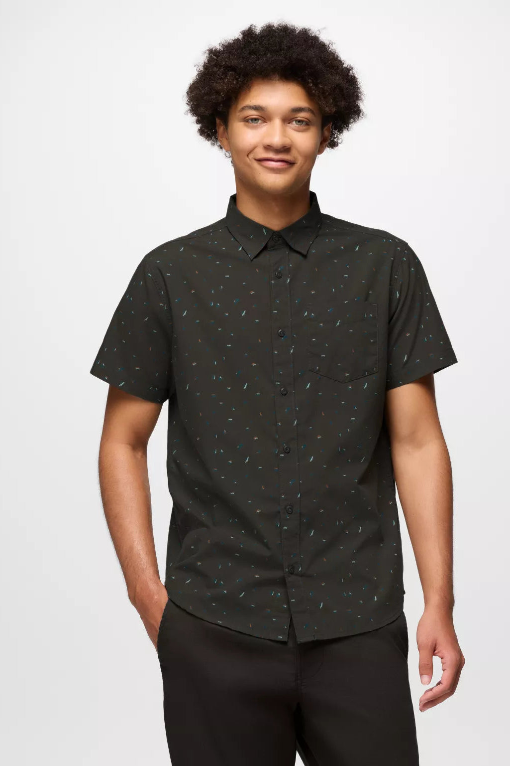 Prana Tinline Slim-Fit Short Sleeve Shirt