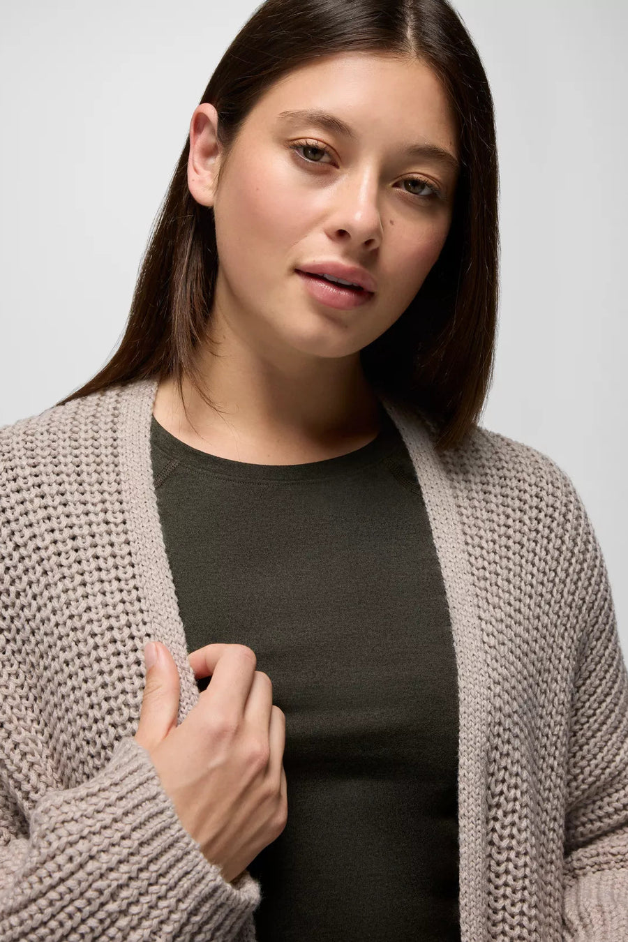 Sunday River W's Recycled Knit Chunky Long Cardigan