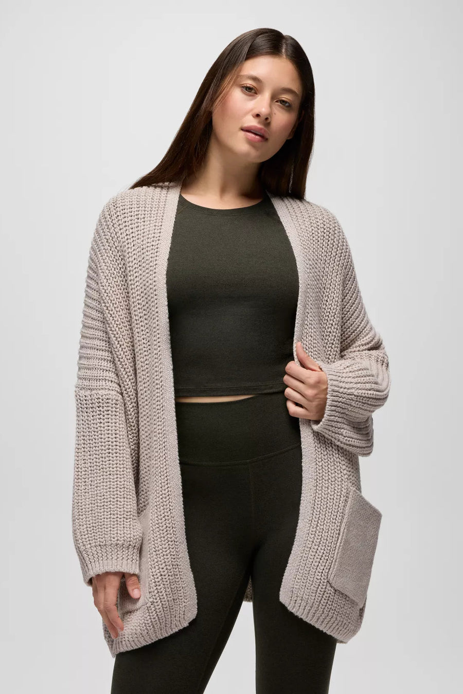 Sunday River W's Recycled Knit Chunky Long Cardigan