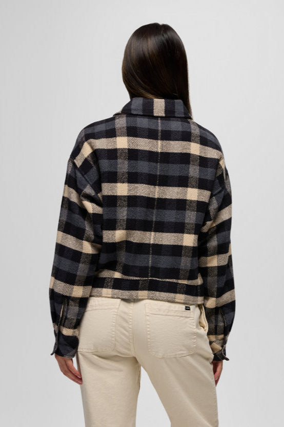 Excursions Flannel Jacket: Black