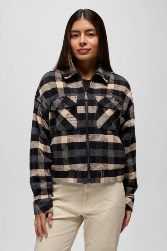 Excursions Flannel Jacket: Black
