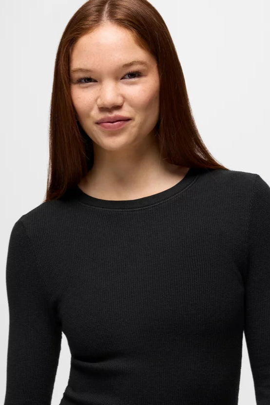 Touchstone Waffle Crew Neck Dress