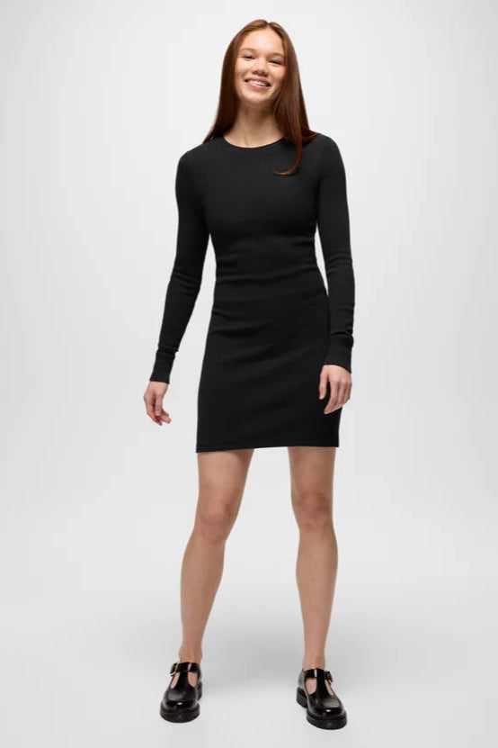 Touchstone Waffle Crew Neck Dress