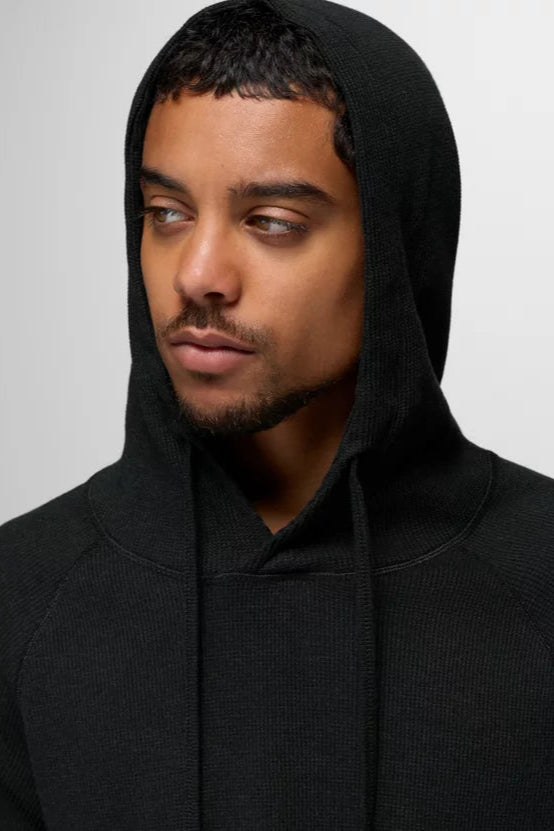 Prana Men's Touchstone Hoodie: Black Heather