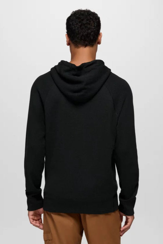 Prana Men's Touchstone Hoodie: Black Heather