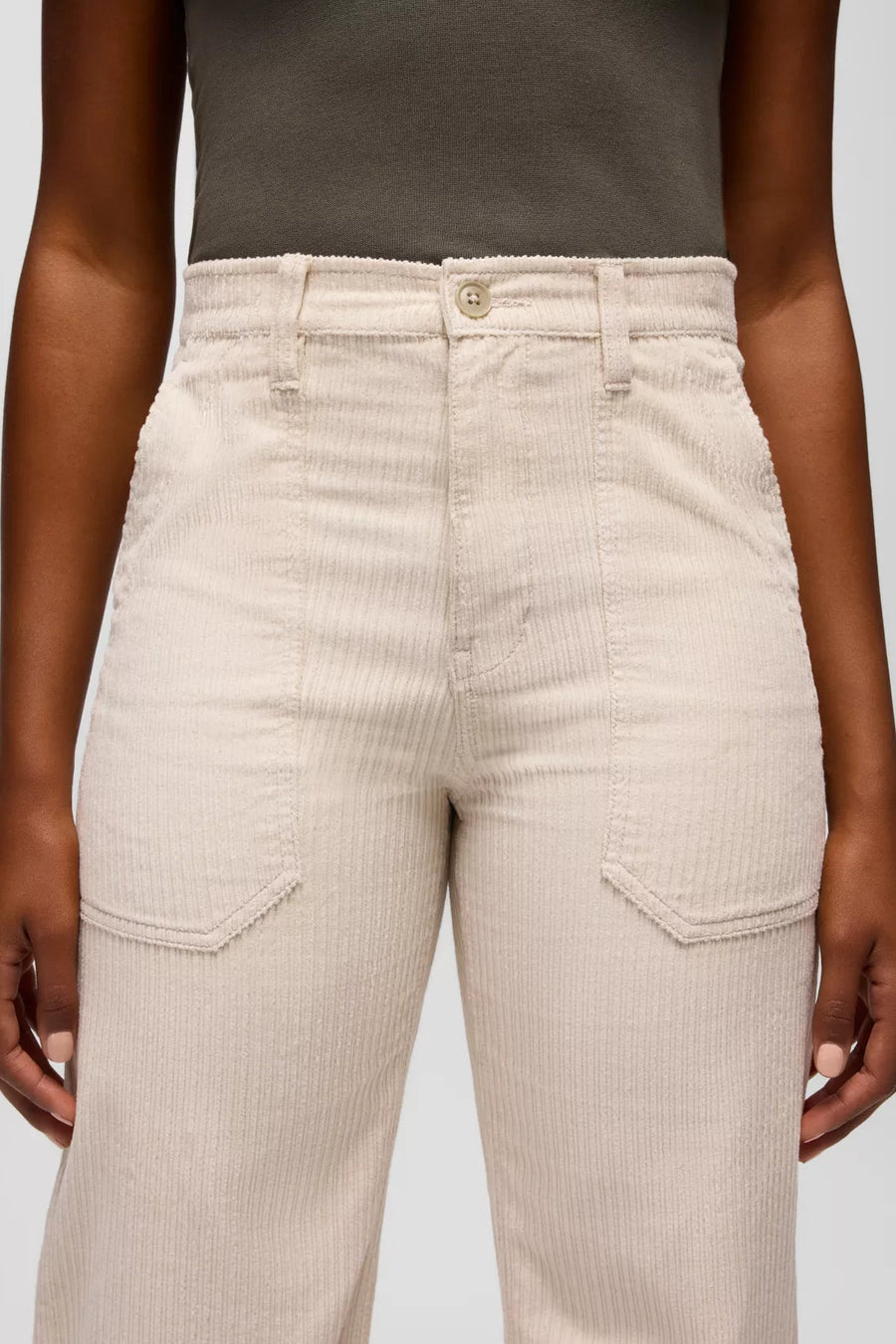 Annie's Canyon Cord Pant: Almond