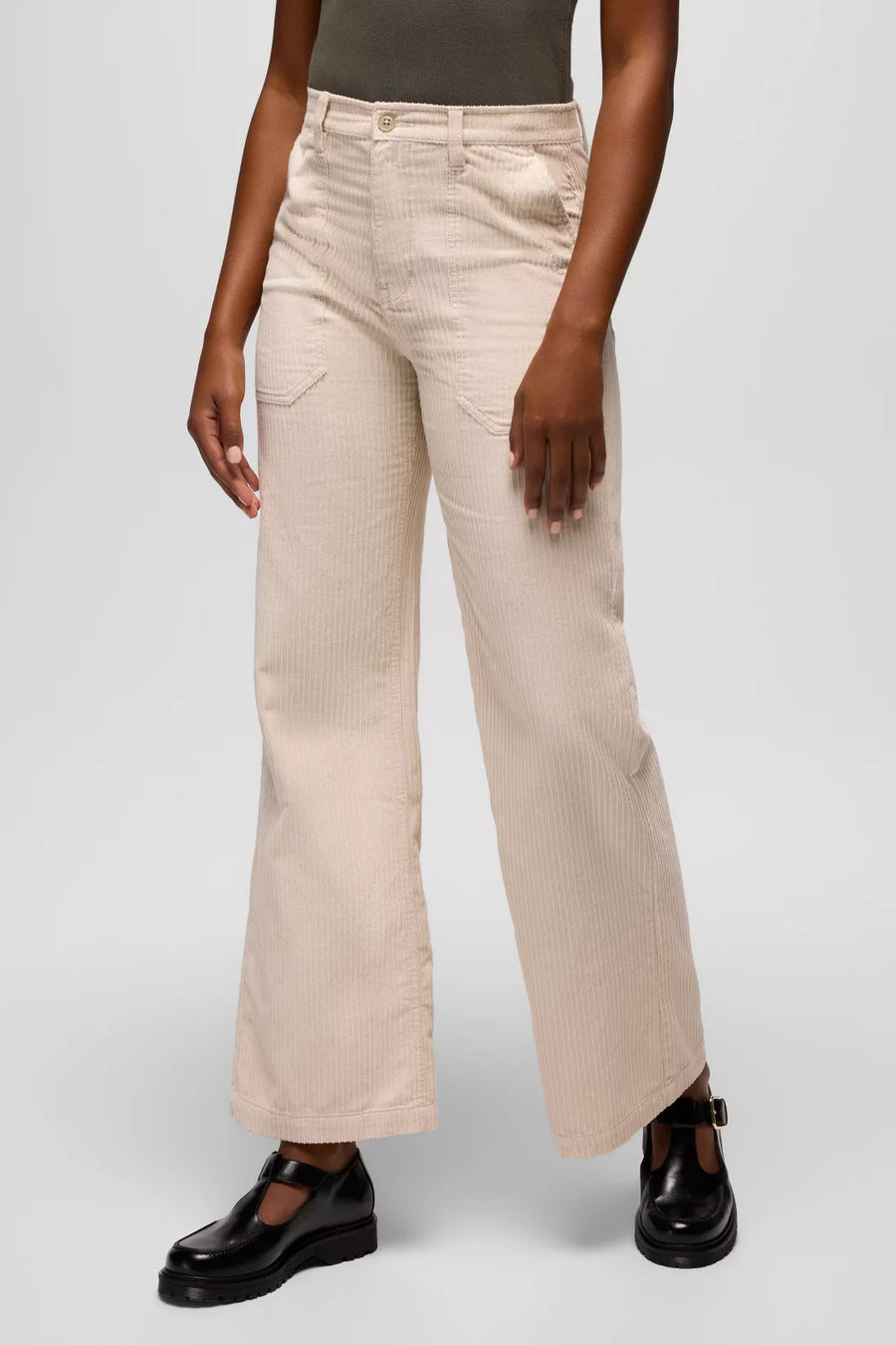 Annie's Canyon Cord Pant: Almond