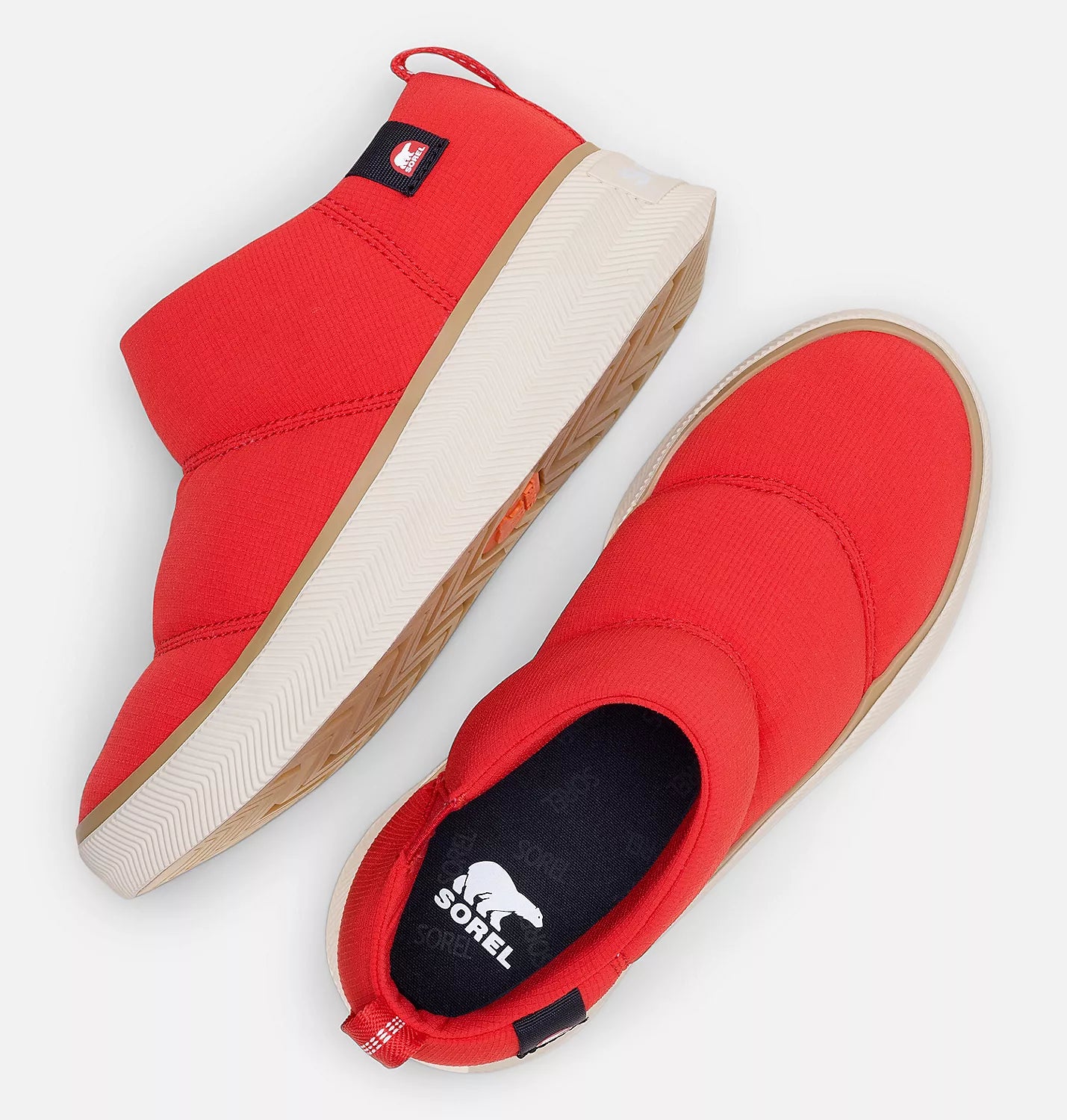 Sorel Out N About IV Mini Puffy Women's Boot-Bright Red