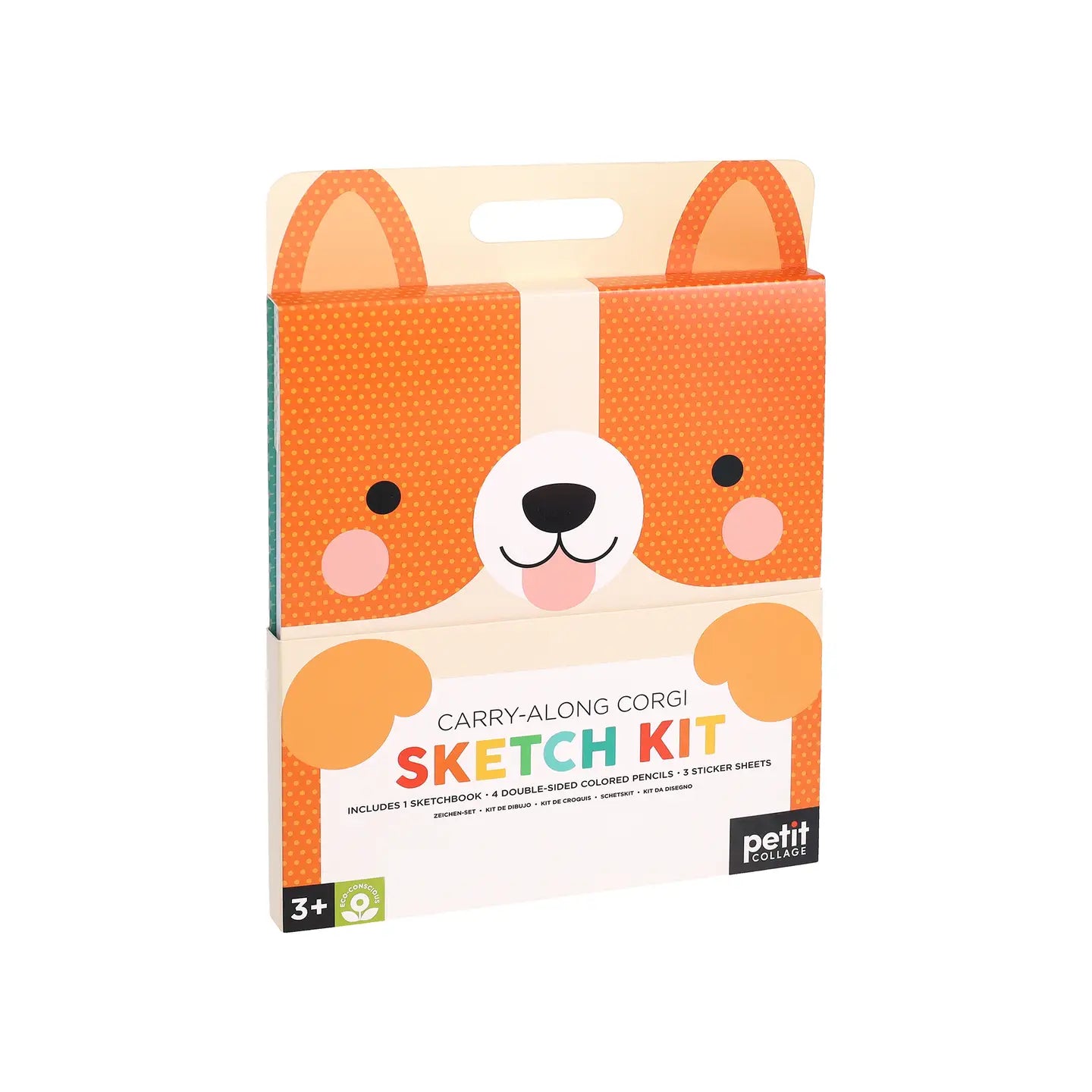 Carry-Along Corgi Sketch Set
