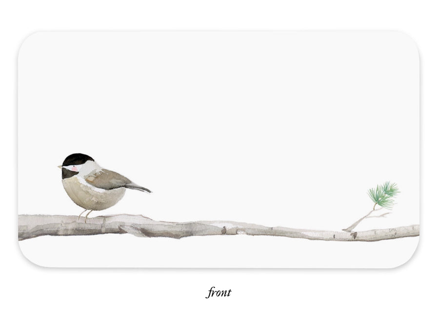 E. Frances Chickadee Little Notes