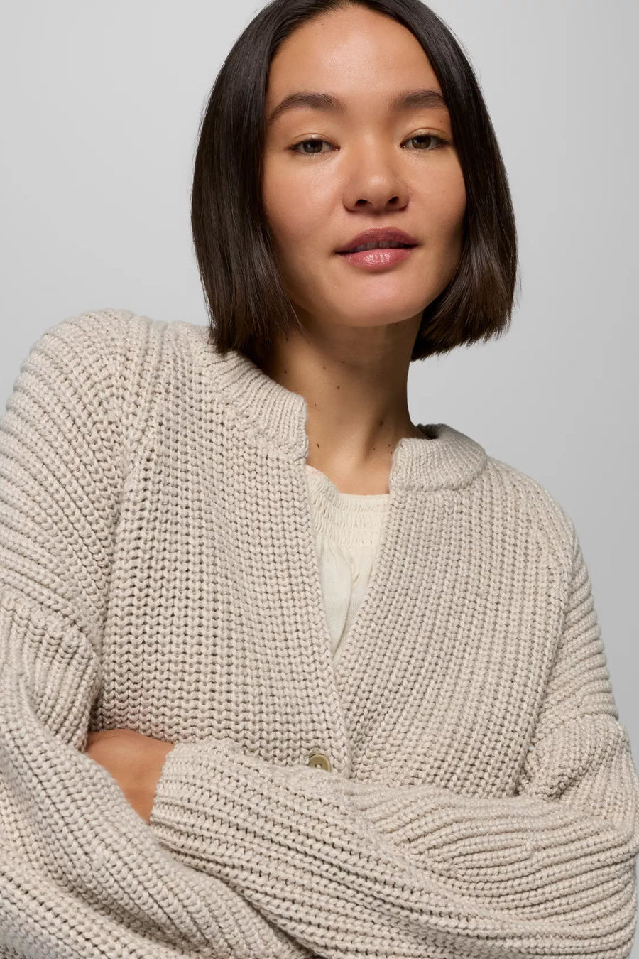 Sunday River Chunky Short Cardigan