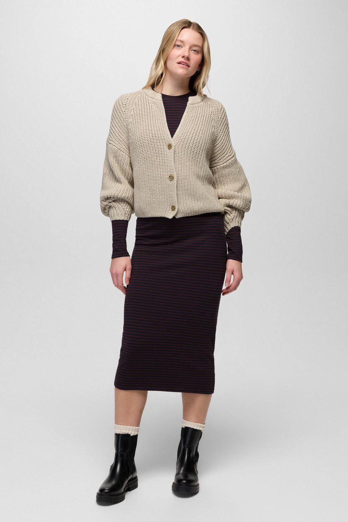 Sunday River Chunky Short Cardigan