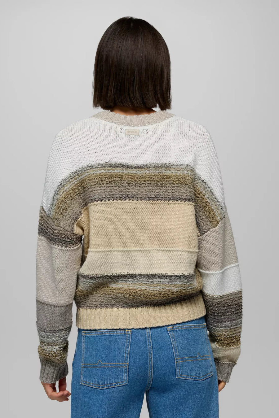 Fire Lodge Textured Crew Neck Sweater