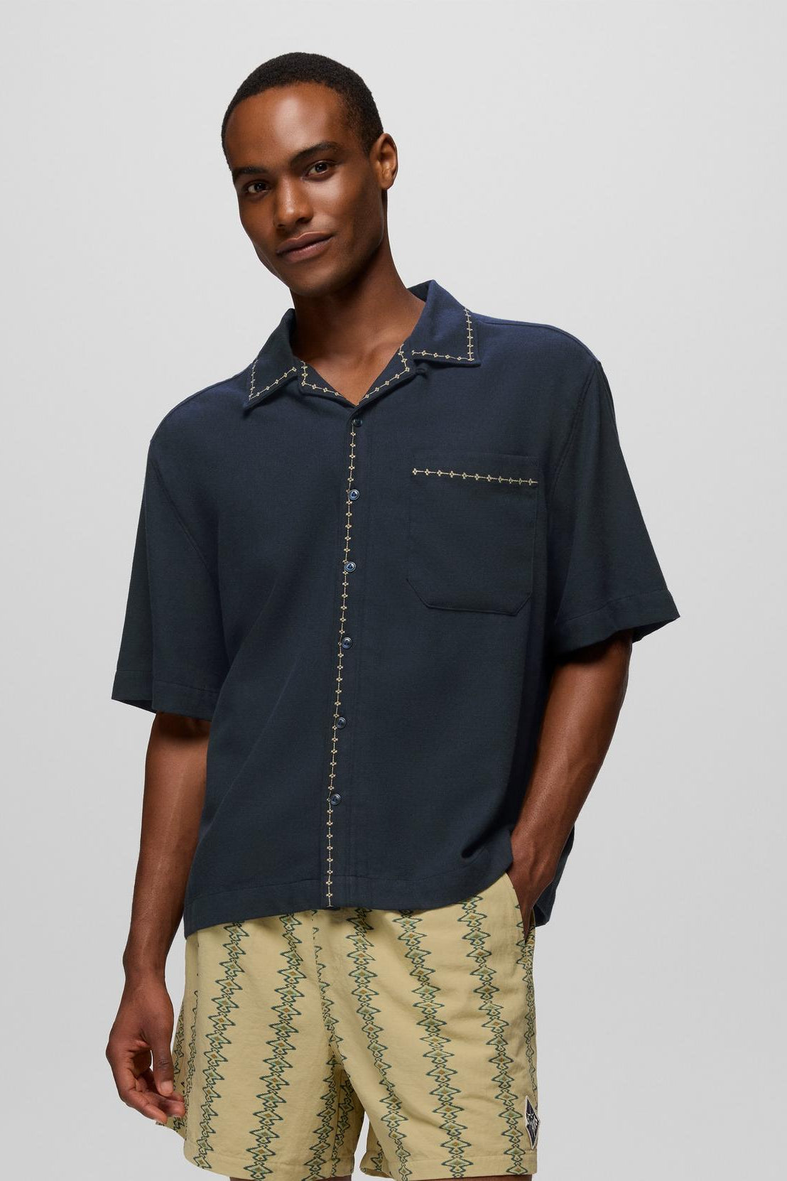 Del Norte Short Sleeve Button Down Shirt