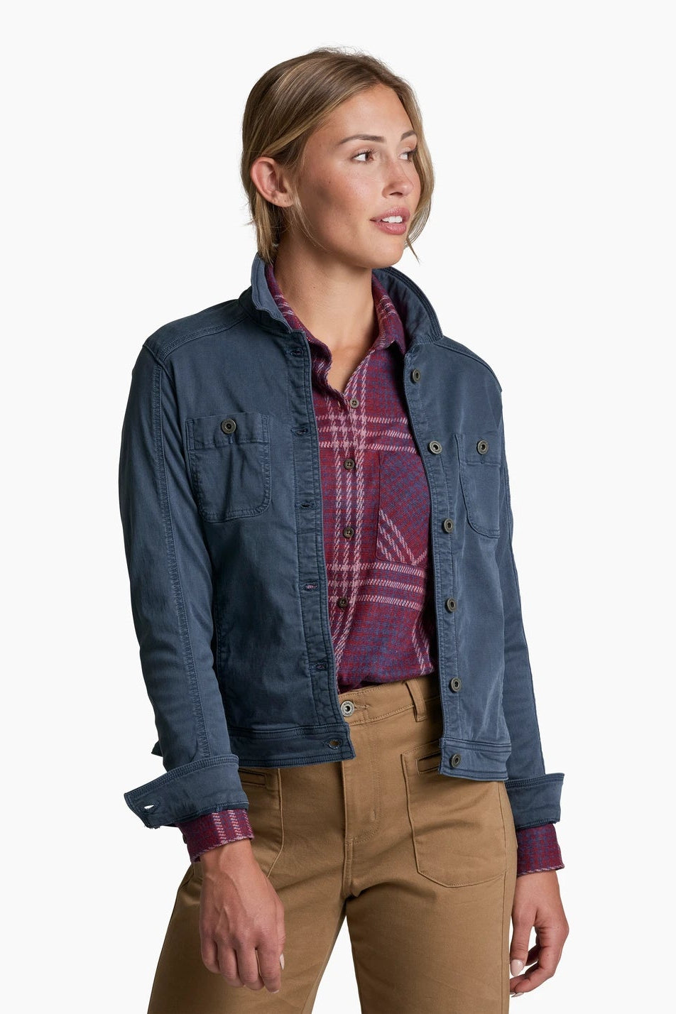 Kuhl W's Kultivatr Jacket: Metal Blue