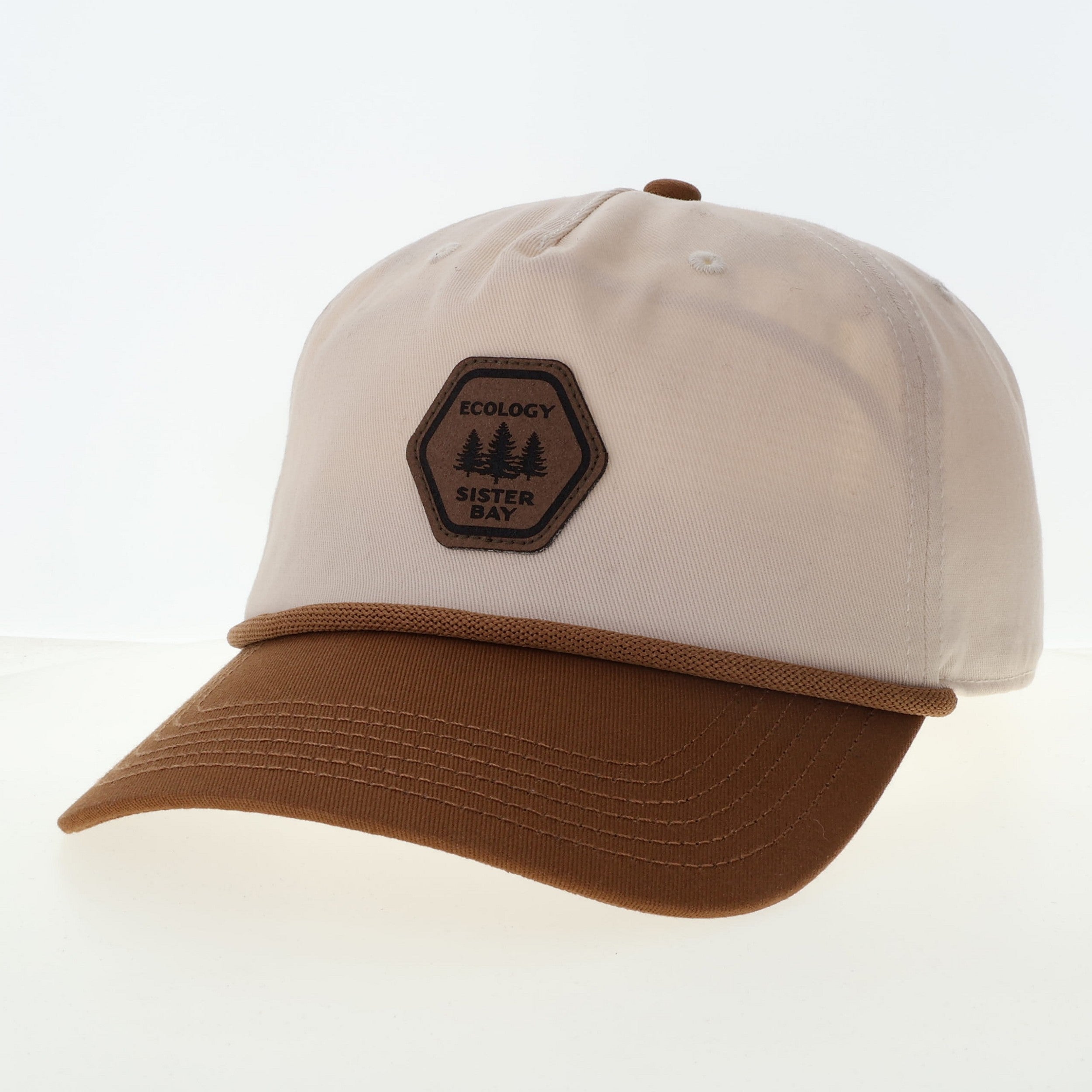 Ecology + Sister Bay Logo 5 Panel Cap