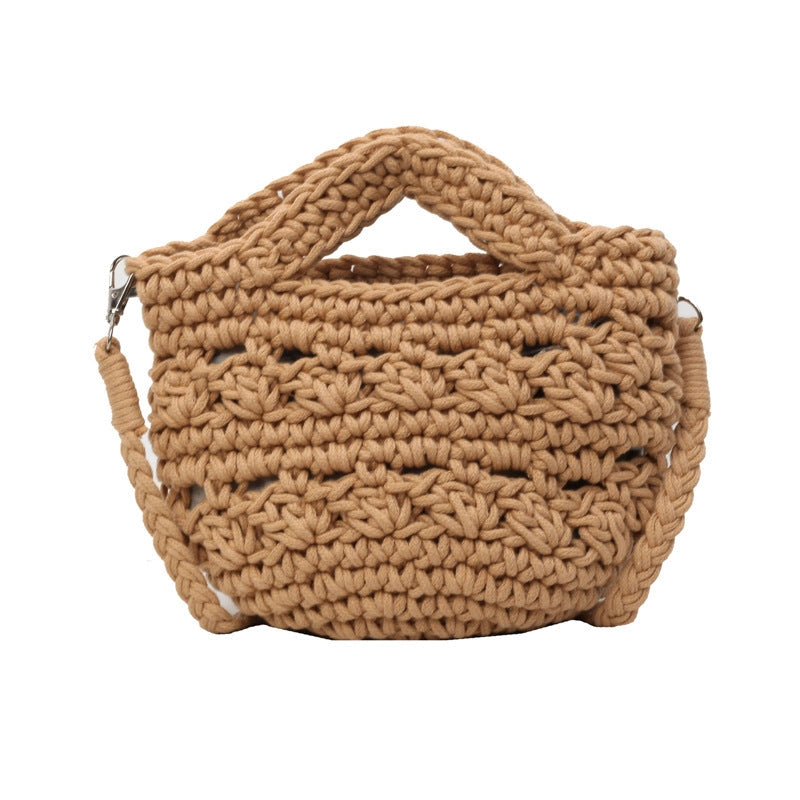 Hand Woven Bucket Bag
