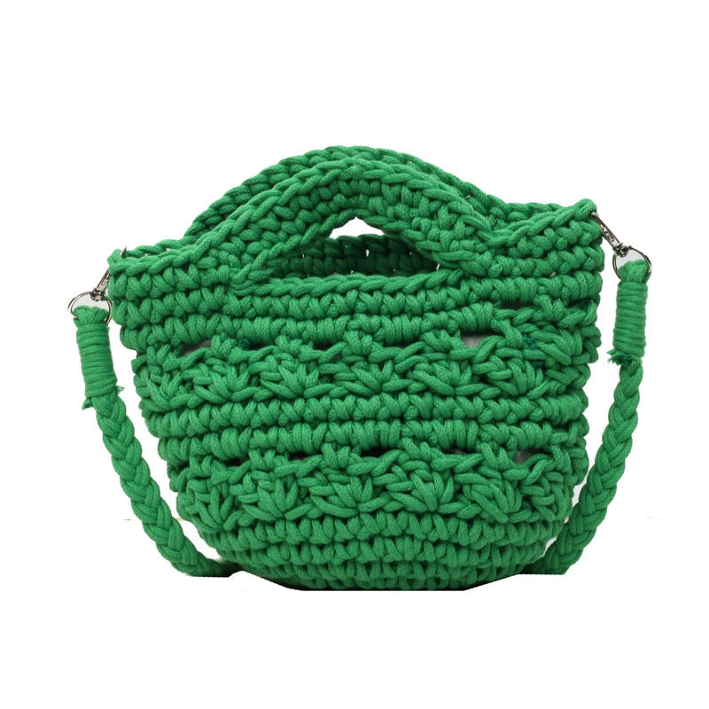 Hand Woven Bucket Bag
