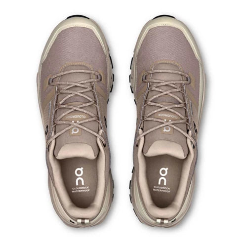 On Cloudrock Low Waterproof Men's - Cinder/Fog