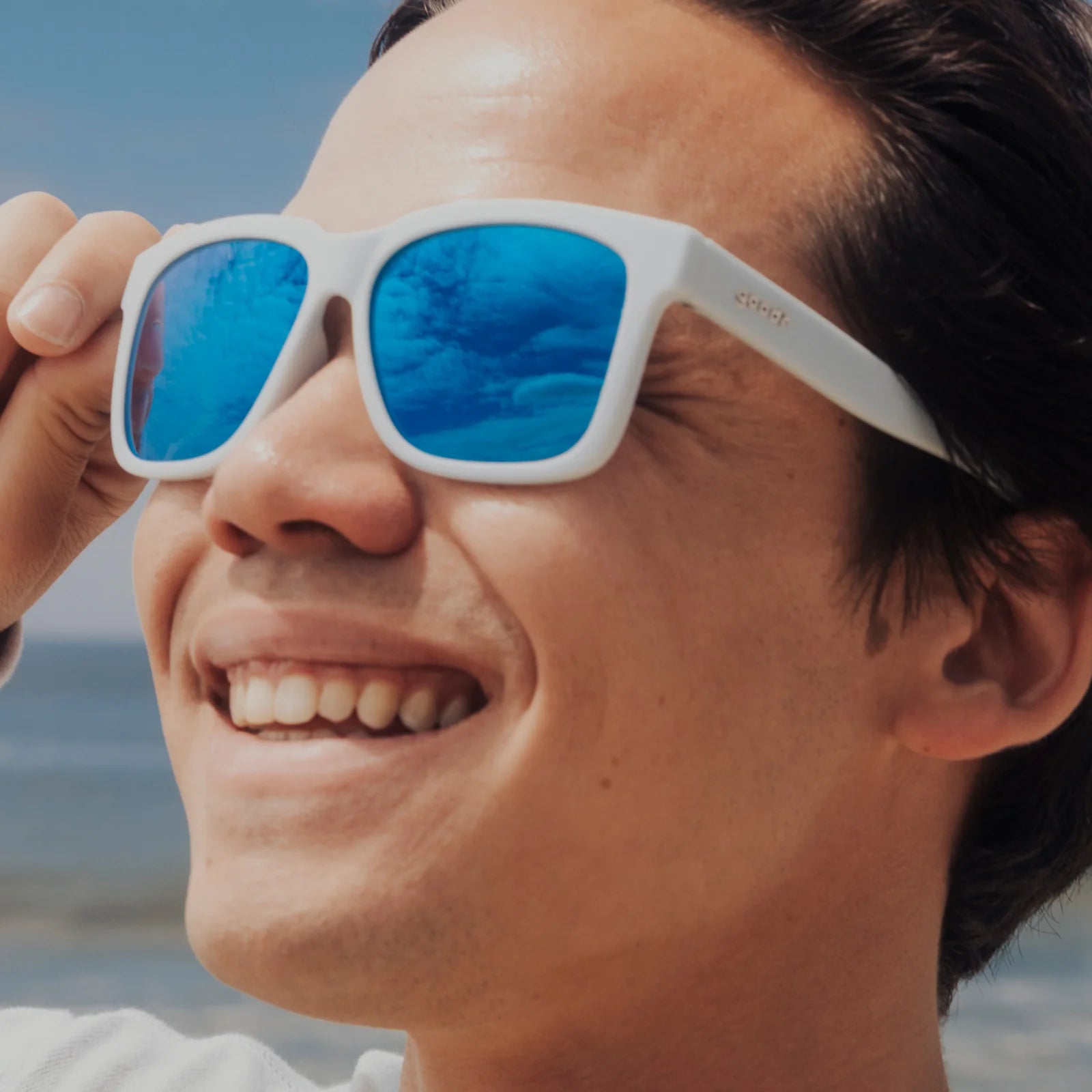 Goodr Tidal G Floats in Water Sunglasses: Sea Foam Party Favor