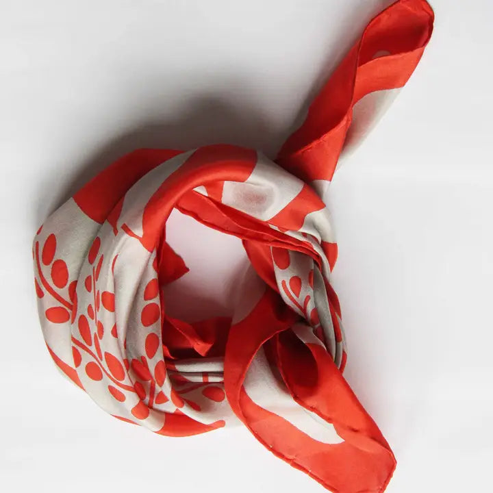 Les Belles Vagabondes Mini Silk Scarf