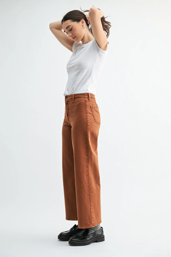 Rust Denim Trouser