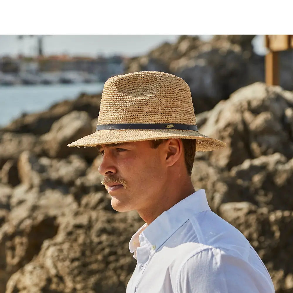 Tulum Straw Safari hat