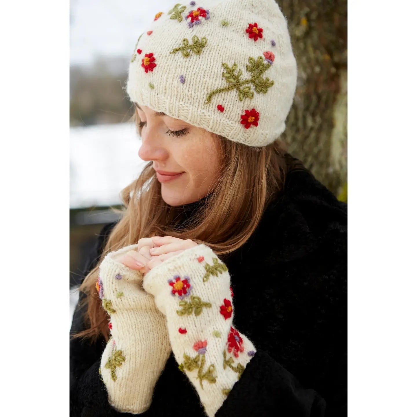 Fleece Lined Hand-made Woolen Beanie