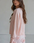 Pinky Cardigan Sweater