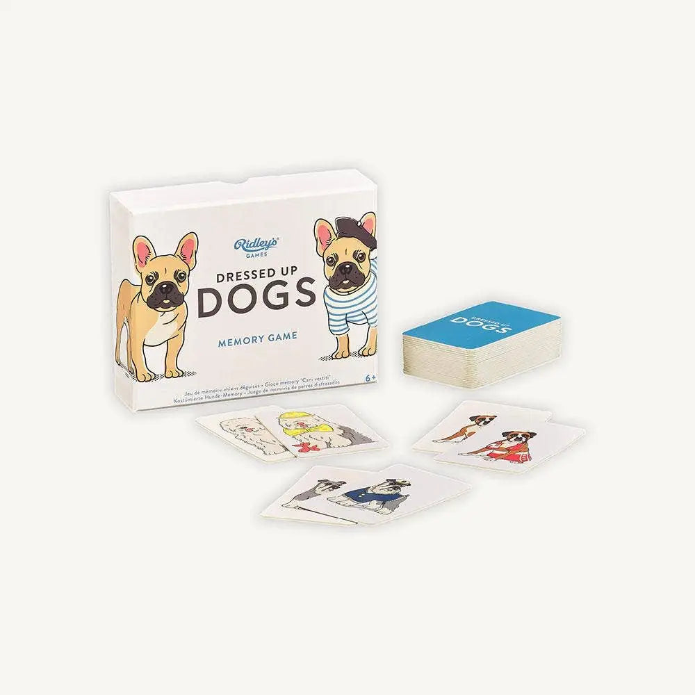 Dressed Up Dogs Memory Game