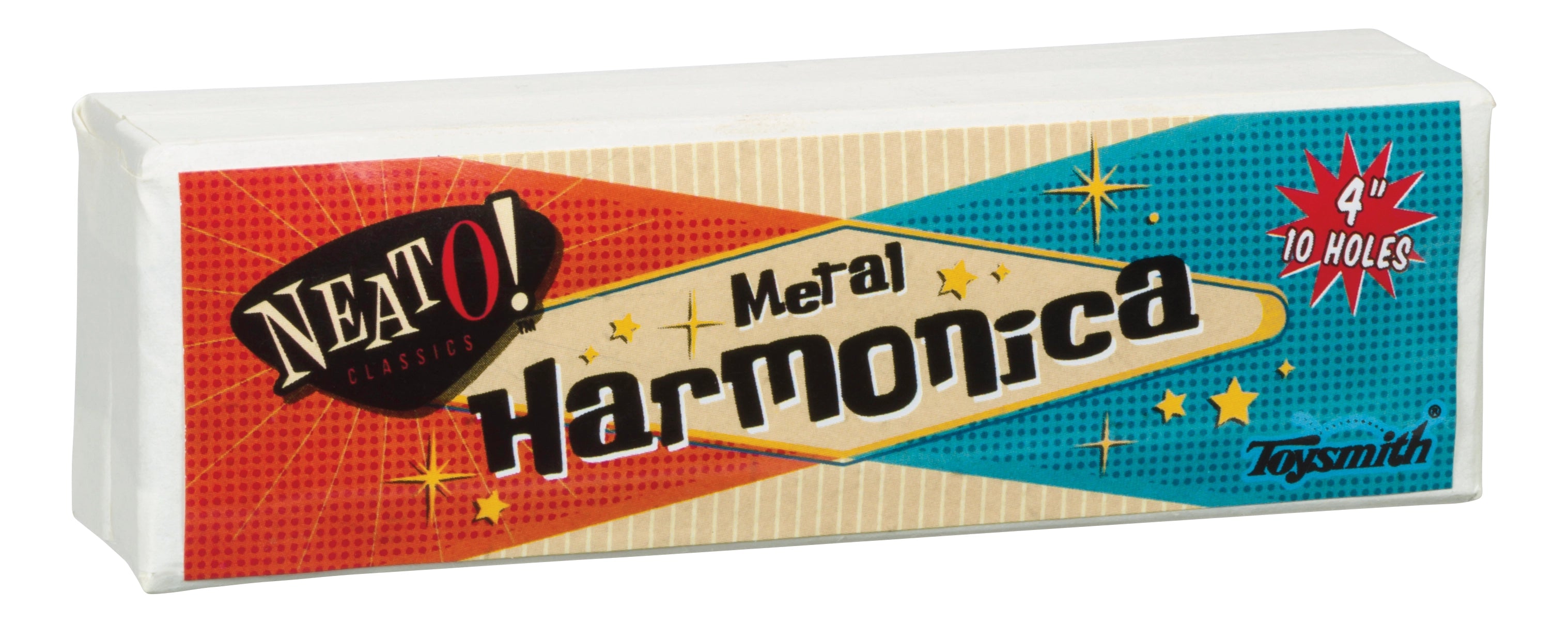 Retro Classic 4" Metal Harmonica