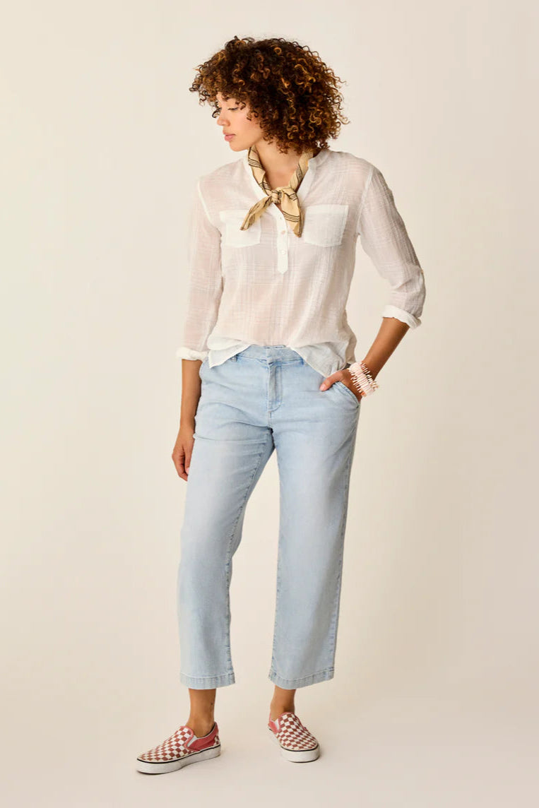 Spencer Straight Leg Jean: Savannah